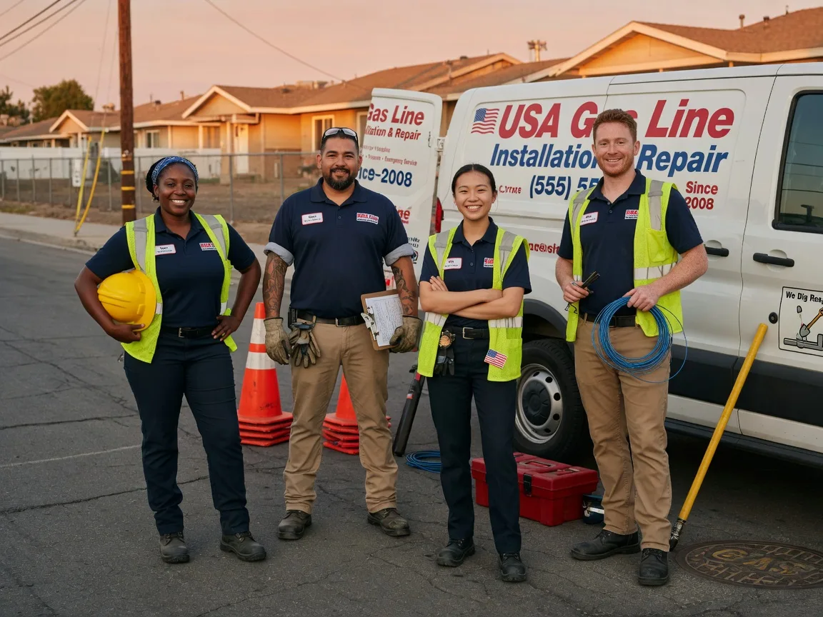 Gas Line Installation company in Hooven, OH